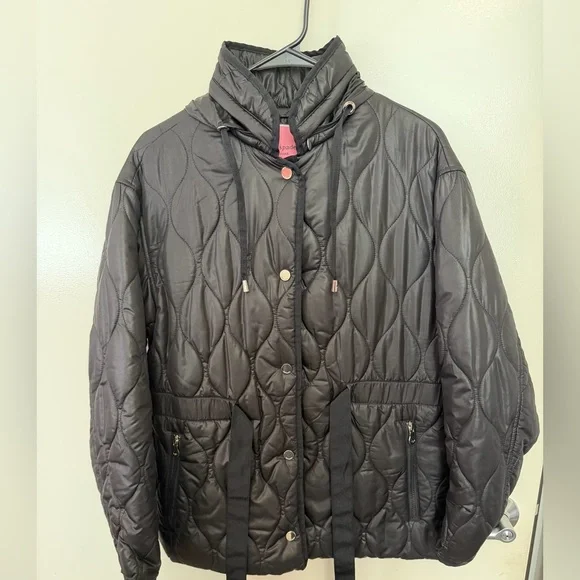 kate spade Black Quilted Puffer Jacket - Picture 1 of 7